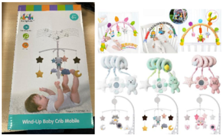 Konig Kids Wind-Up Baby Crib Mobile/한국소비자원=사진