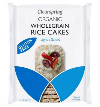 Clearspring Organic Wholegrain Rice Cakes - Lightly Salted/한국소비자원=사진