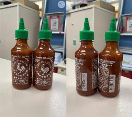 Huy Fong Foods (후이퐁) Sriracha hot chili sauce/한국소비자원=사진